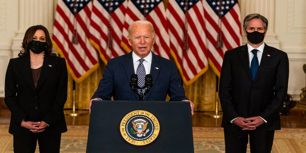 Biden desires the  US to leave Afghanistan in Order to Terminate its  as a Global law Enforcement