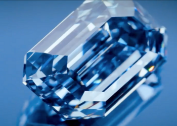 At auction, the 'rarest of the rare' blue diamond is expected to fetch $48 million